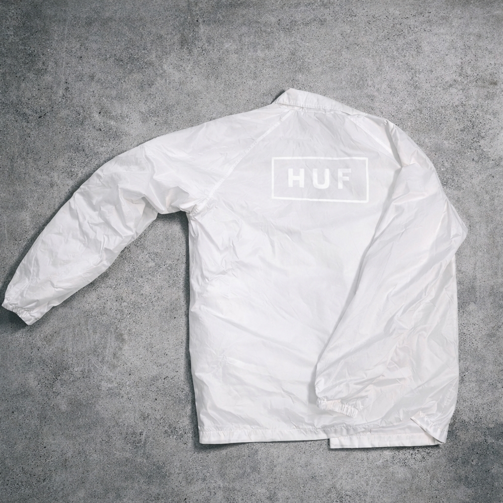 HUF Classic White Jacket M